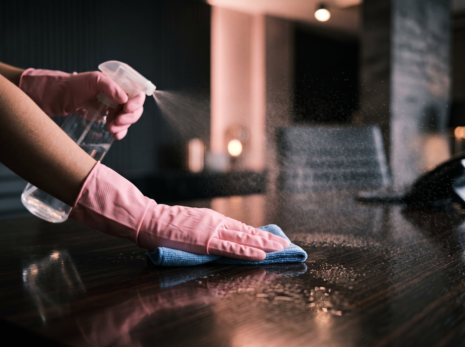 Sanitisation and high-touch surface disinfection